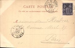 CPA Troyes  Vue Generale prise de l'Eglise de la Madeleine Carte 1900