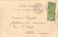 CPA Troyes  Monument des Enfants de l'Aube Carte 1900