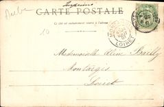 CPA Troyes  Clocher et Beffroi de Saint Jean Carte precurseur