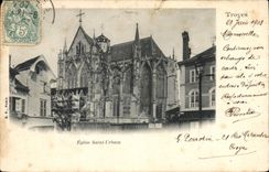 CPA Troyes  Eglise Saint Urbain 