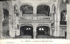 CPA Troyes  Le Calvaire de l'Eglise Saint Nicolas 