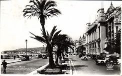 CPA Nice La Promenade et le Palais de la Mediterranee 