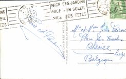 CPA Nice La Promenade et le Palais de la Mediterranee 