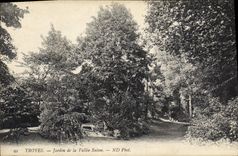 CPA Troyes Jardin de la Vallee Suisse 