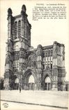 CPA Troyes La Cathedrale St Pierre 