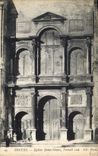 CPA Troyes Eglise Saint Nizier Portail sud 