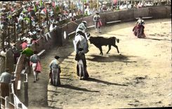 CPA La Cote d'Azur Corrida