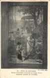 CPA Puvis de Chavannes Sainte Genevieve marquee du Sceau Divin 