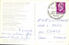 CPA Lieu Exhortatif et Commemoratif National de Buchenwald