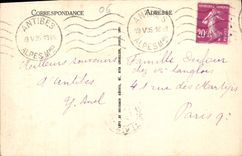 CPA Antibes La Rue Saint Esprit 