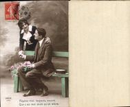 CPA Repetez moi toujours encore Femme