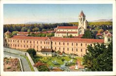 CPA Ile Saint Honorat Monastere de Lerins 