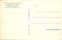 CPA Ile Saint Honorat Monastere de Lerins 