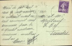 CPA Dauphine Ligne de Grenoble a Gap Le Mont Aiguille en hiver 