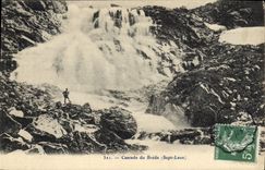 CPA Cascade du Breda Sept Laux 