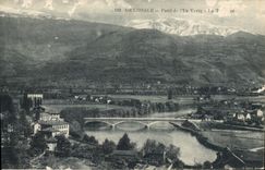 CPA Grenoble Pont de l'lle Verte 