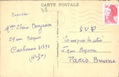 CPA Grenoble L'Ile Verte L'Isere et les Alpes 