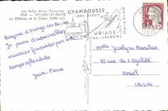 CPA Uriage les Bains Le Chateau et le colon