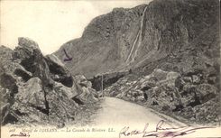 CPA Massif d'Oisans La Cascade de Rivetore 