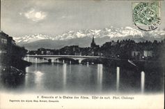 CPA Grenoble et la Chaine des Alpes 