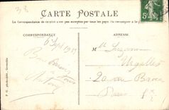 CPA Grenoble Vue Generale et la Chaine des Alpes 