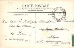 CPA Environs de Grenoble Les lacs de Lafffrey