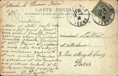 CPA Grenoble Les Bords de l'Isere Le col de Clemenciere et St martin de Vinoux