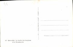 CPA Grenoble Le Jardin des Dauphins et le Moucherotte 