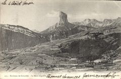 CPA Environs de Grenoble Le Mont Aiguille 