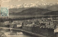 CPA Grenoble vue generale 