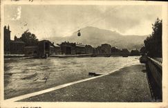 CPA Grenoble le Teleferique sur l'Isere 