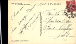 CPA Grenoble le Teleferique sur l'Isere 