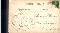 CPA Environs de Grenoble Cascade de Craponoz 