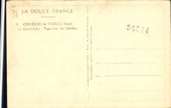 CPA La Douce France Chateau de Vizille Isere le grand salon tapisseries des Gobelins