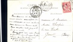 CPA Dauphine Ligne de la Mure Passage de la Rivoire 