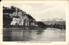 CPA Grenoble l'Isere Porte de France et les Forts 