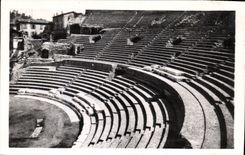 CPA Vienne sur le Phone le Theatre Romain 