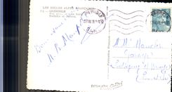 CPA Les Belles Alpes Francaises Grenoble vue generale au fond le Taillefer et l'Obiou Teleferique