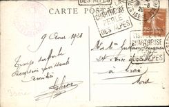 CPA Dauphine Vue generale du Couvent de la Grande Chartreuse 