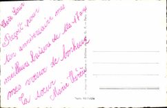 CPA Anniversaire Femme