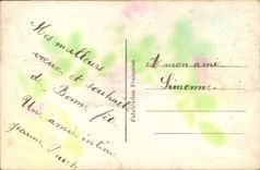 CPA Bonne fete Fleurs