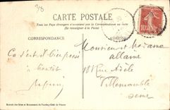 CPA Dauphine Vallee du Veneon le Pont du Diable pres St Christophe en Oisans