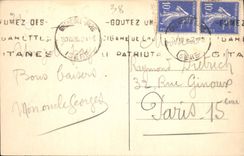 CPA Grenoble vue generale et l'Isere 