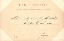 CPA De Grenoble a Gap le Mont Aiguille vue prise du Col de Laupet (carte précurseur)