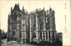 CPA Chateau de Beauvais la Cathedrale 