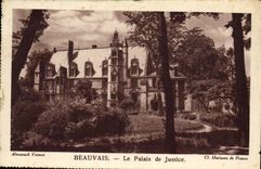 CPA Beauvais le Palais de Justice 