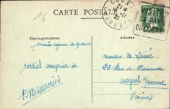 CPA Cognac Portail de l'Eglise Saint Leger