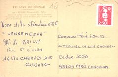 CPA Le Pays du Cognac Passac Charente Eglise