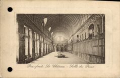 CPA Pierrefonds le Chateau Salle des Preux 
