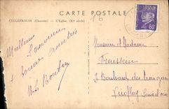 CPA Cellefroun Charente L'Eglise XI siecle 